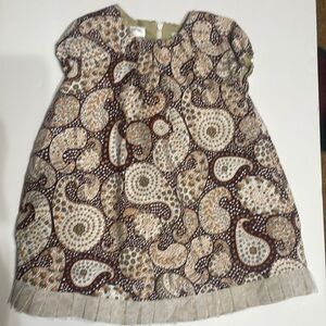 Sarah Louise England Paisley Floral Dress 2T